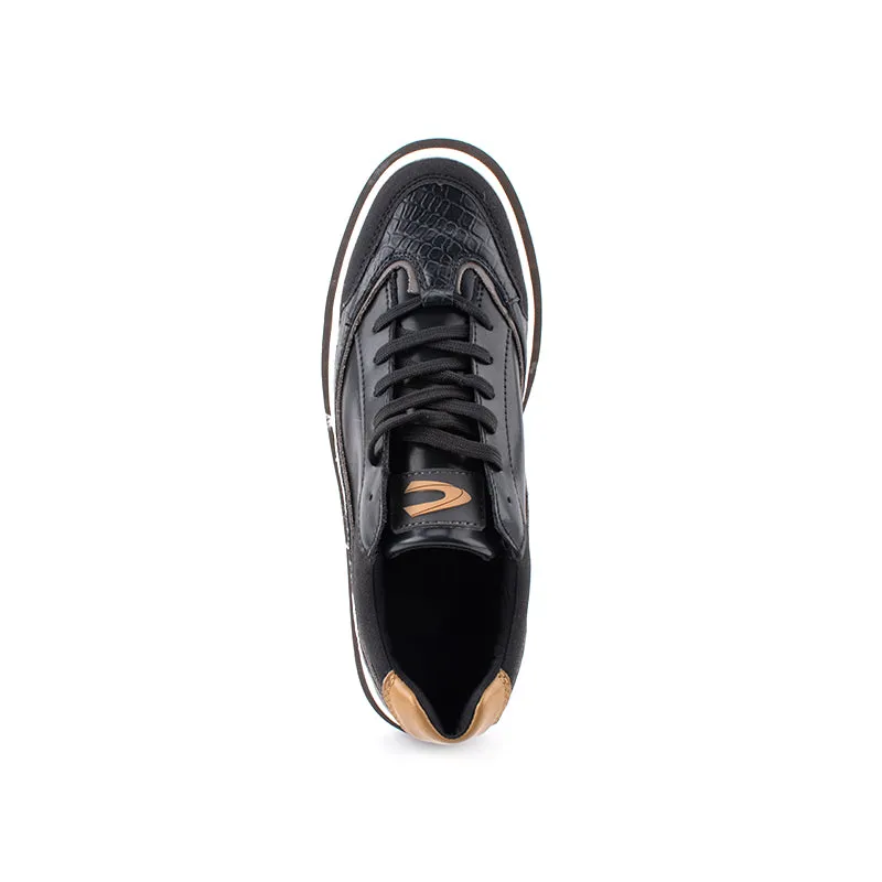 C by camel active Microfiber Classic Sneakers Men Black SIGURD 822365-HX1CSV-1
