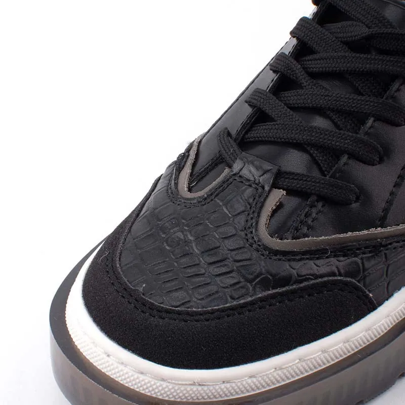 C by camel active Microfiber Classic Sneakers Men Black SIGURD 822365-HX1CSV-1