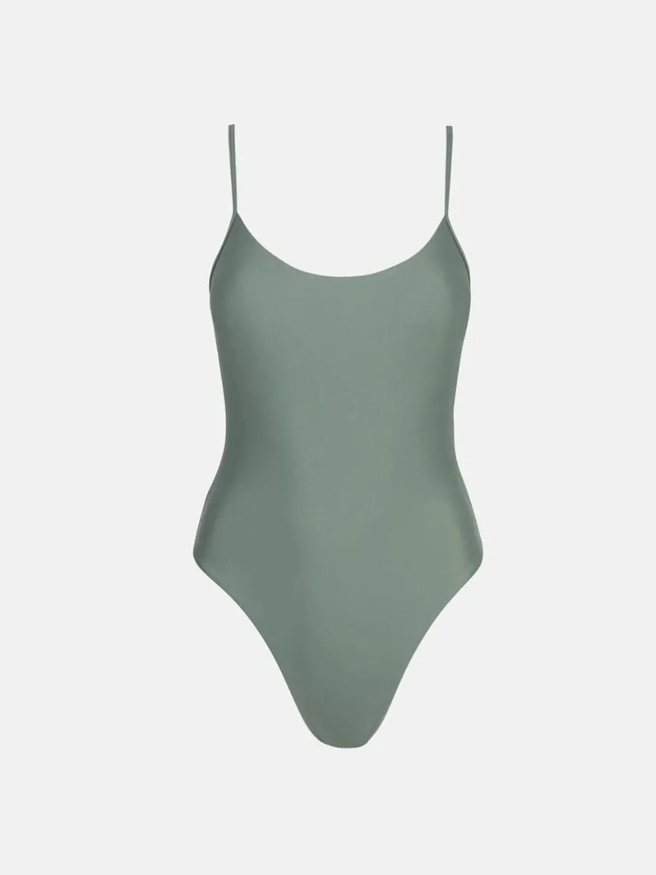 Classic Minimal One Piece - Olive