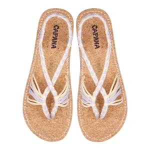 Cocoon- Ivory White Rope Sandals
