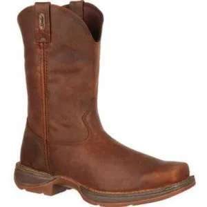 Durango Men's Rebel 11" Soft Toe Pull On Western Classic Boot- Brown - DB5444