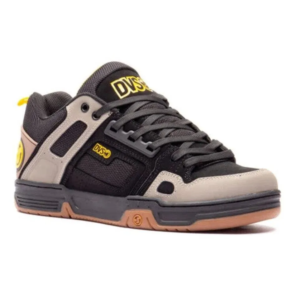 DVS COMANCHE BRINDLE BLACK YELLOW NUBUCK