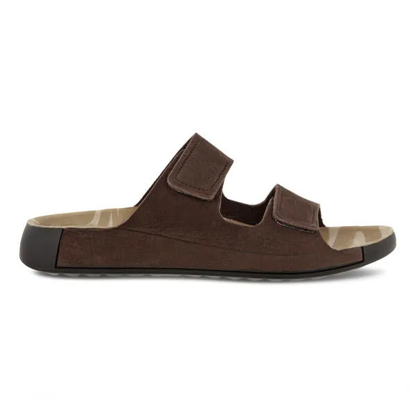 Ecco Men's 2nd Cozmo Two Band Slide - Mocha