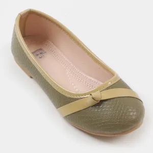 Girls Pumps 910-31 - Green