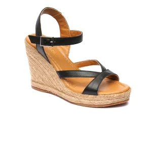 Greyder Women's High Heel Sloped Sandals In Black