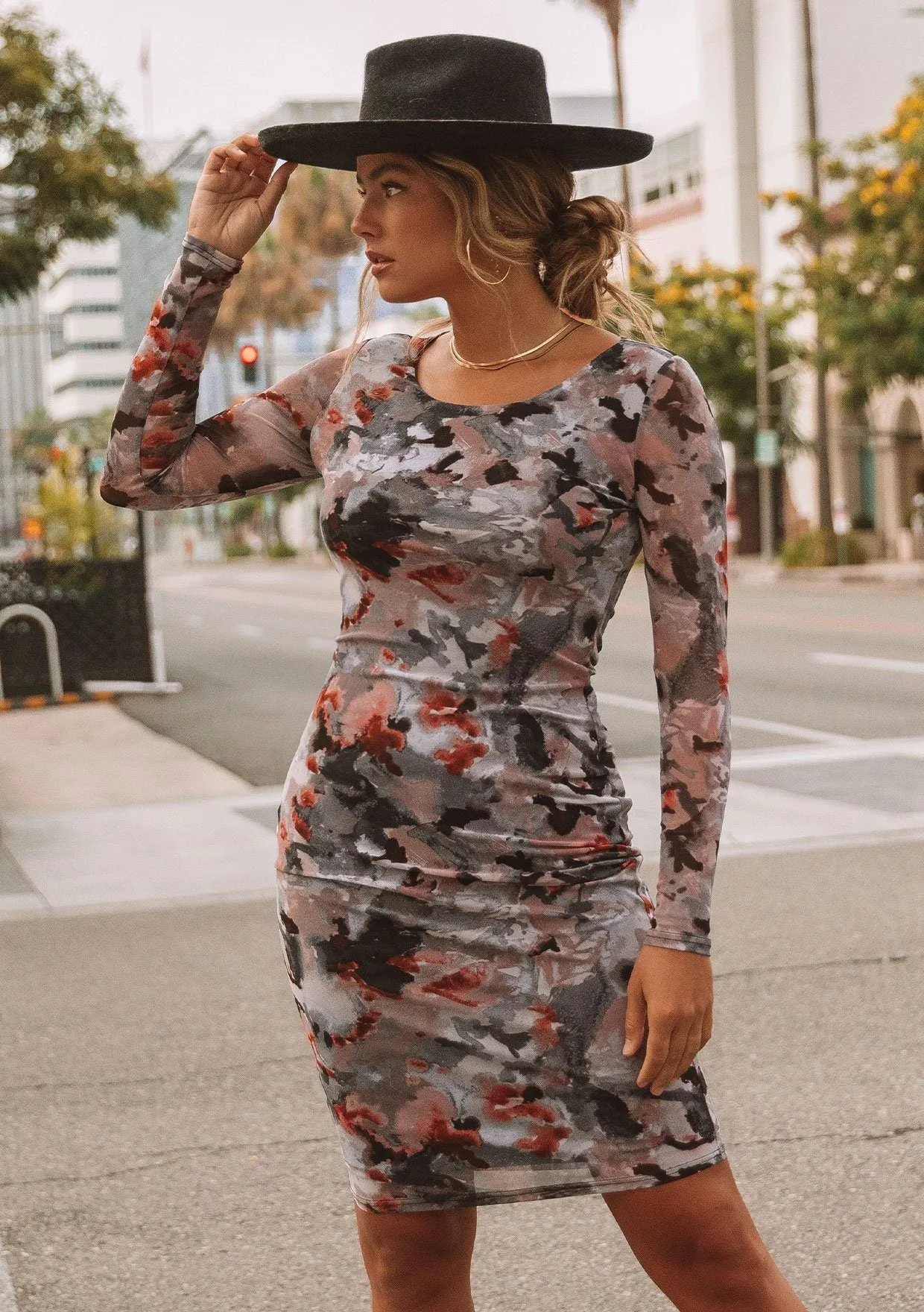 Iggy Sheer Midi Dress