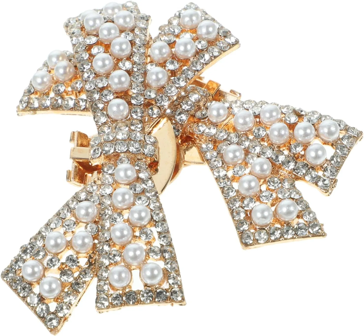 LIFKOME 1 Pair Decor Clip on Shoe Embellishments Shoe Accessories Shoe Clips for Bridal Shoe Clips for Women Shoe Clips for Pumps Heel Shoe Clips for Bride Shoe Charms High Heel Bow Tie