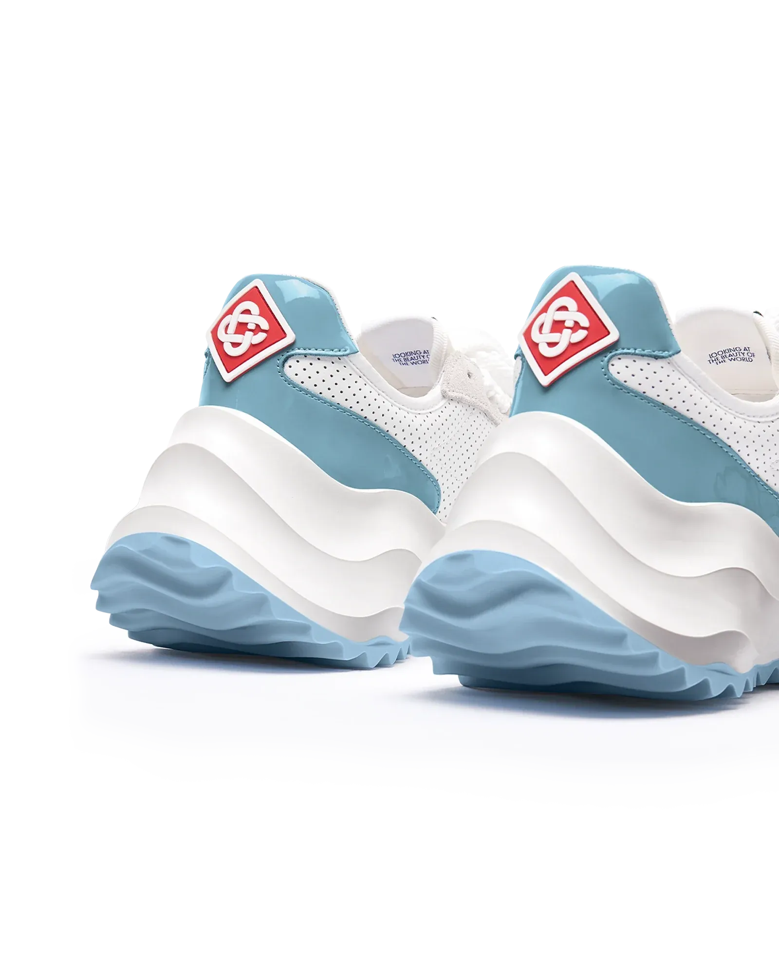 Men's Atlantis White & Powder Blue Sneaker
