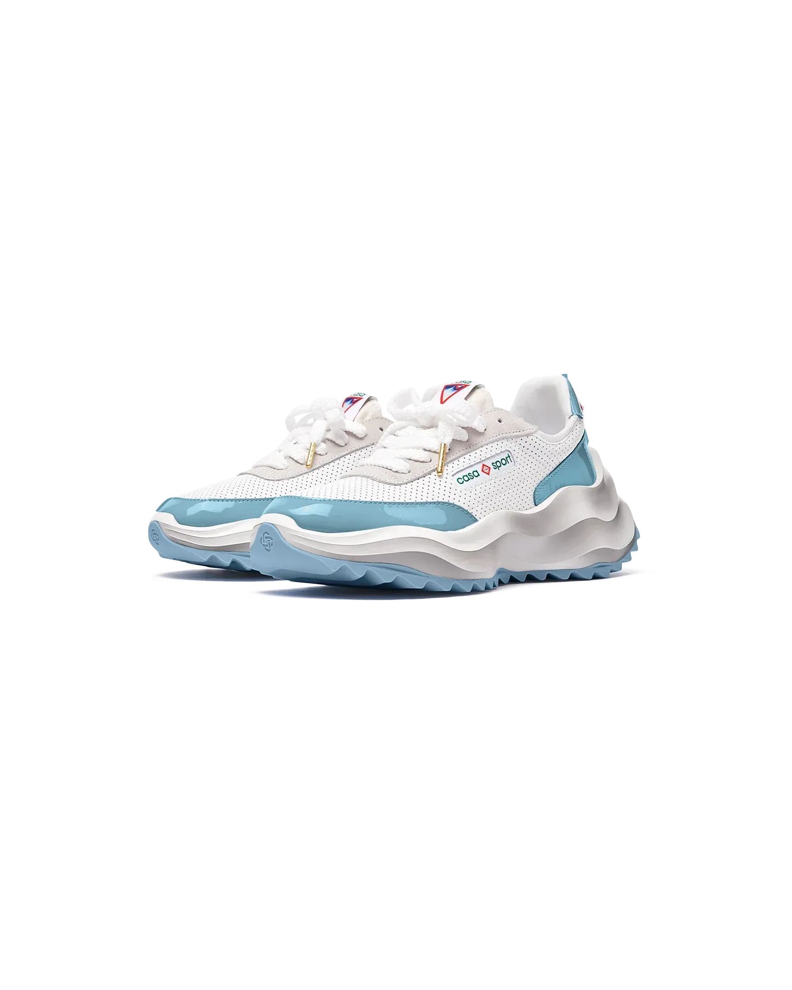 Men's Atlantis White & Powder Blue Sneaker