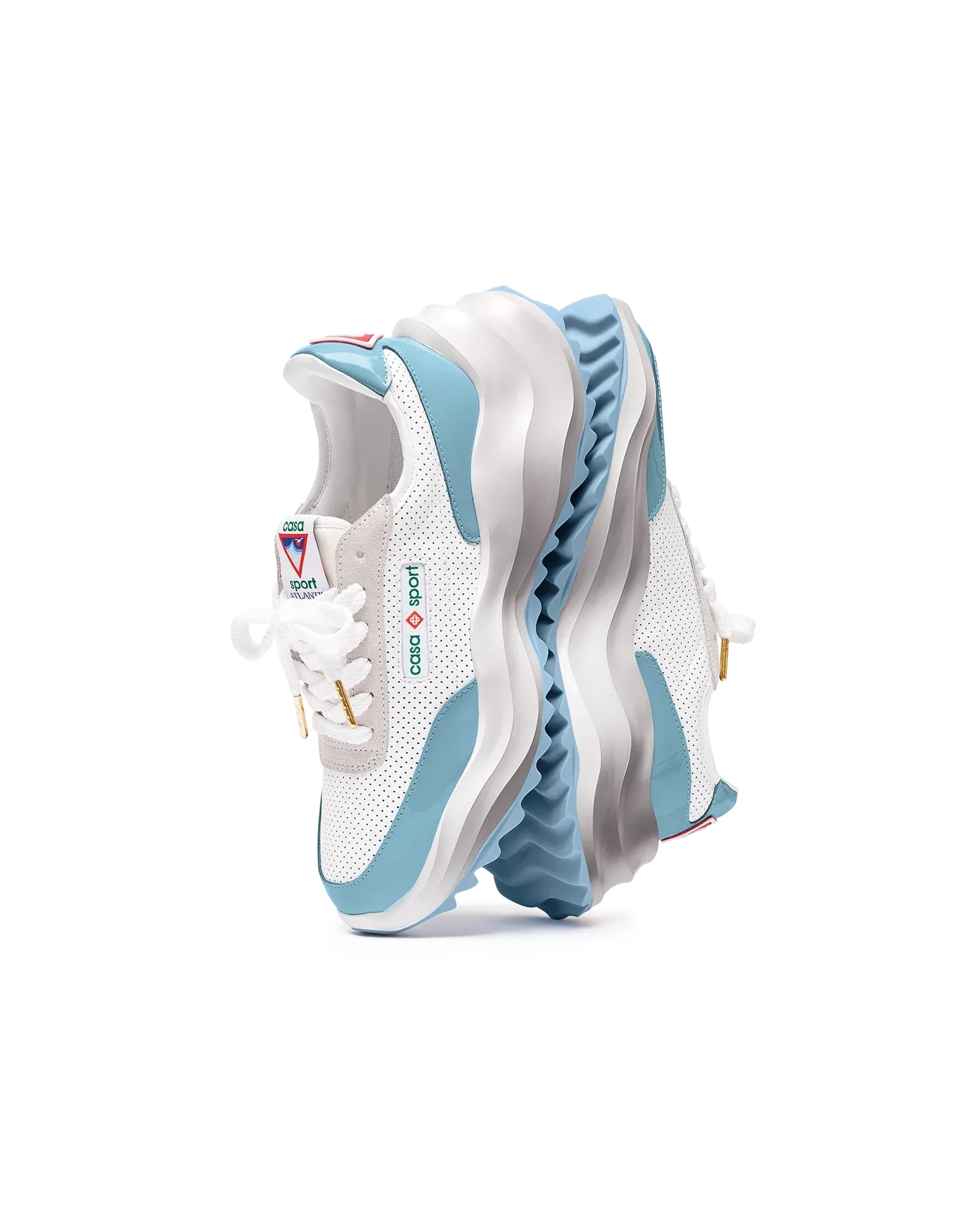 Men's Atlantis White & Powder Blue Sneaker