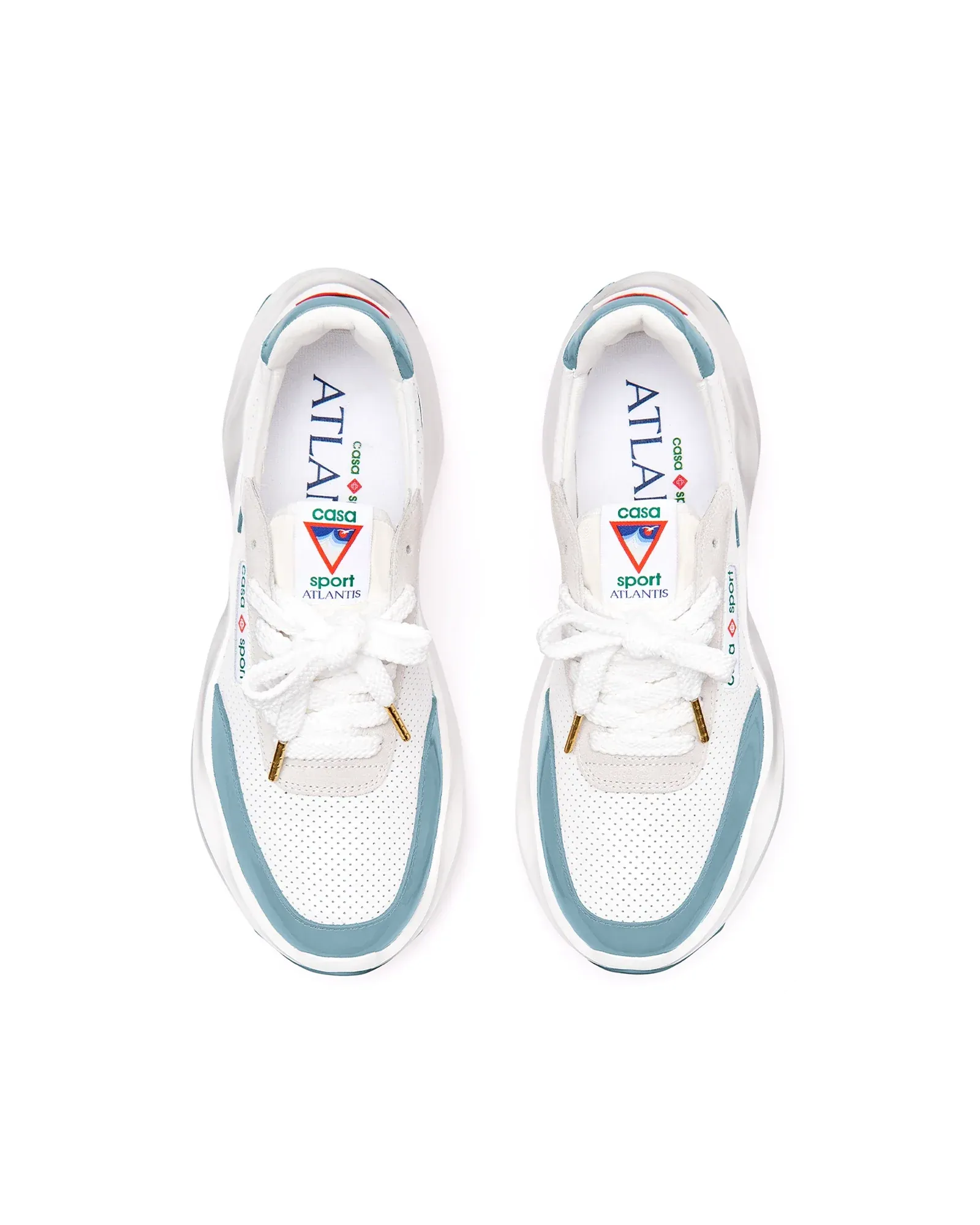 Men's Atlantis White & Powder Blue Sneaker