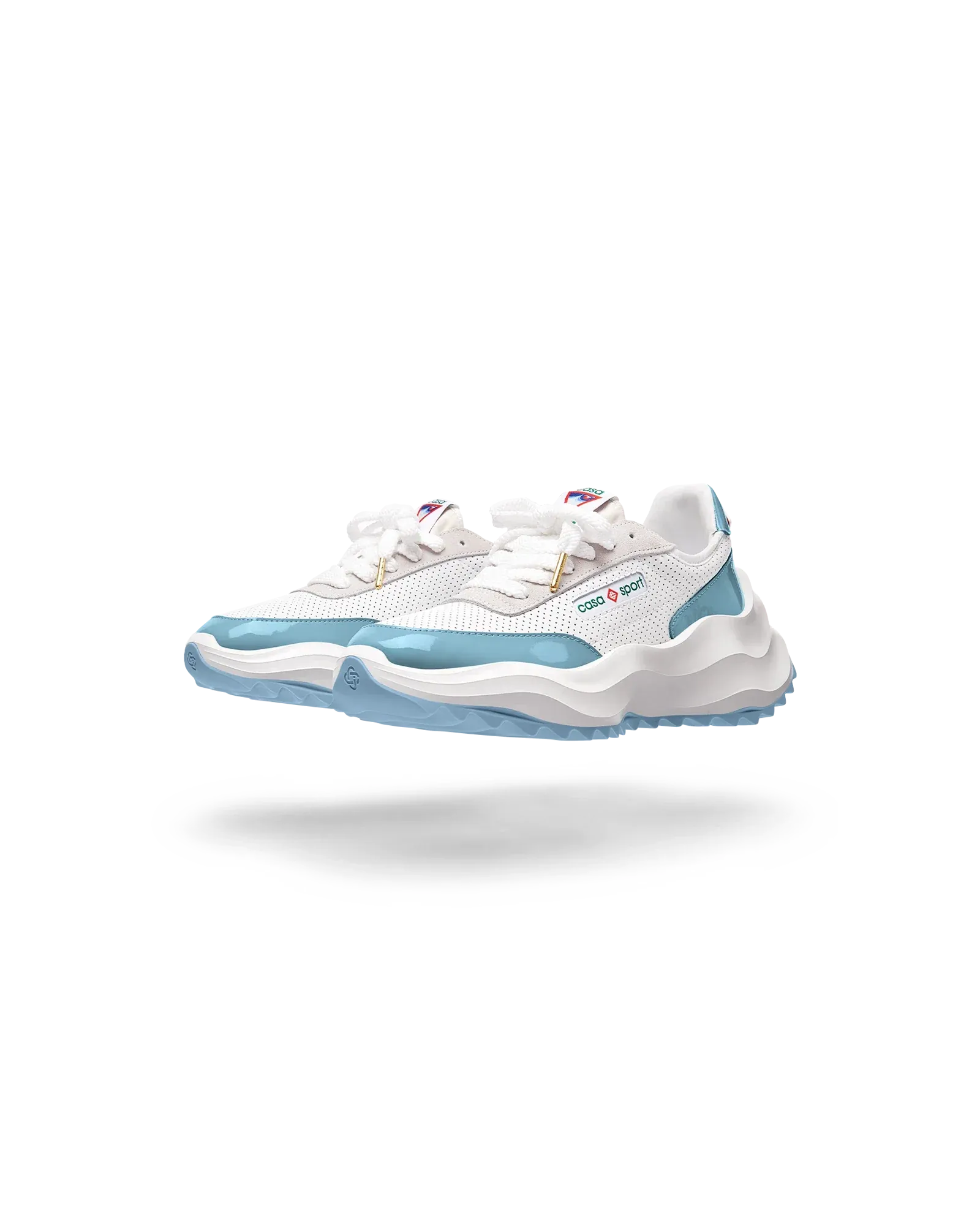 Men's Atlantis White & Powder Blue Sneaker