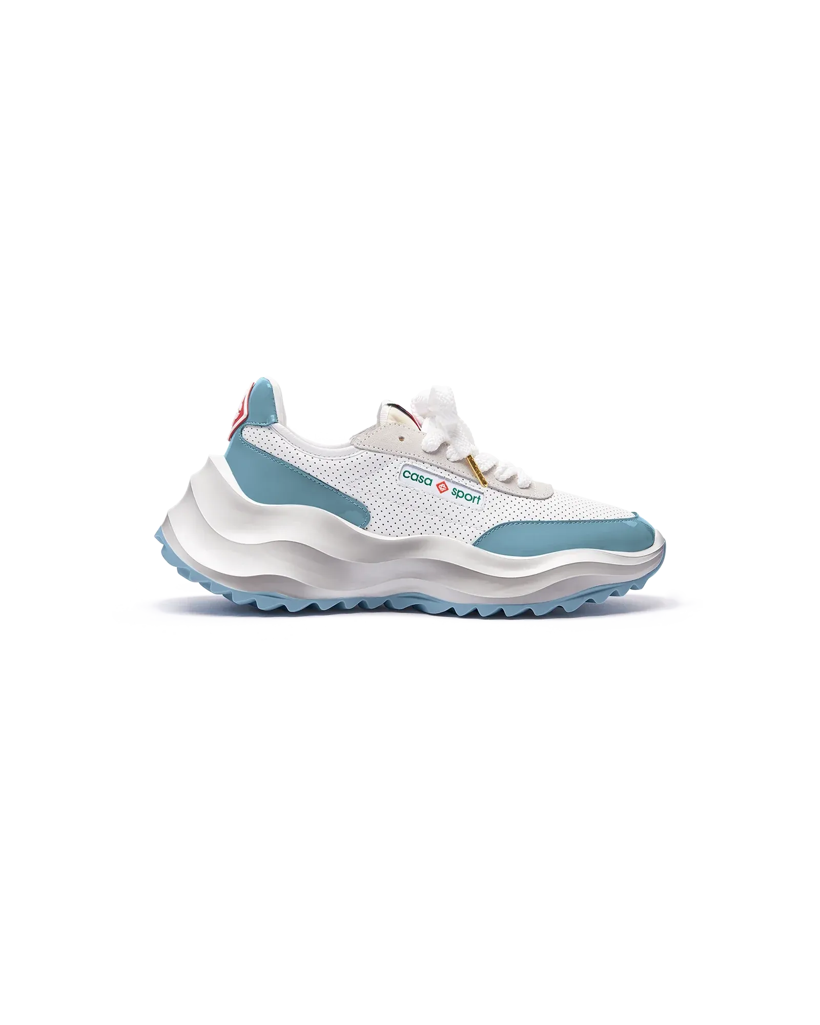 Men's Atlantis White & Powder Blue Sneaker