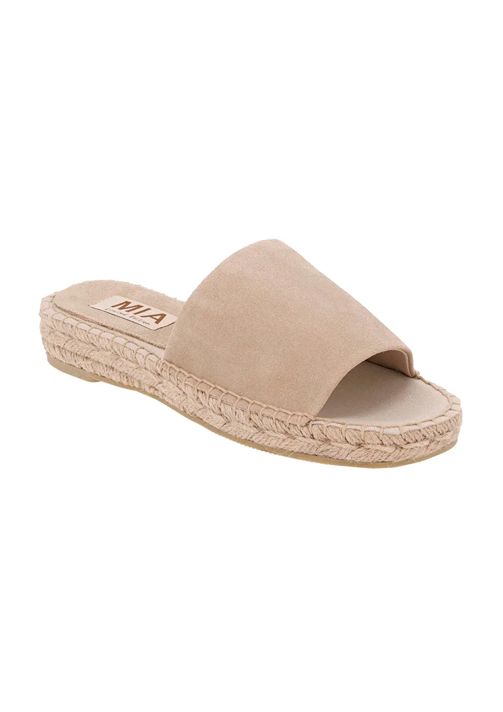 Noveli Suede Sandal - Taupe