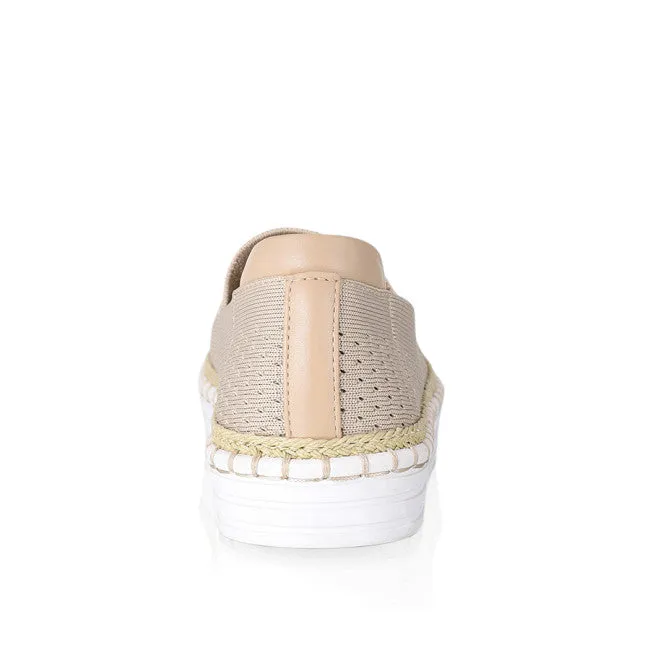 Queen Slip on Sneakers - Natural Knit