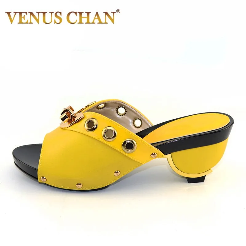 Rosy Italian Shoes PU Leather Pumps