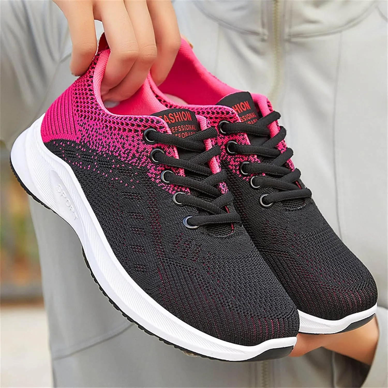 Running Shoes Lightweight Tennis Shoes Non Slip Gym Lace Up Mens Dress Shoes Mesh Dress Casual Shoes Walking Sneakers Tennis Shoe Cross Trainer Shoe