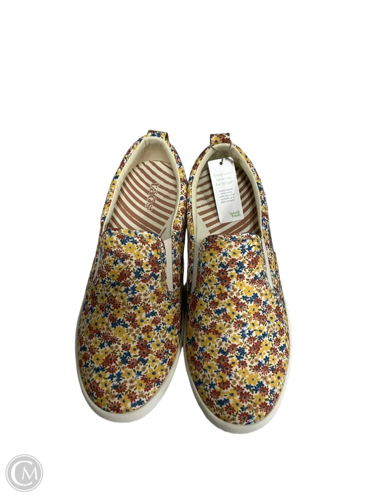 Shoes Sneakers By Taos In Floral Print, Size: 8.5
