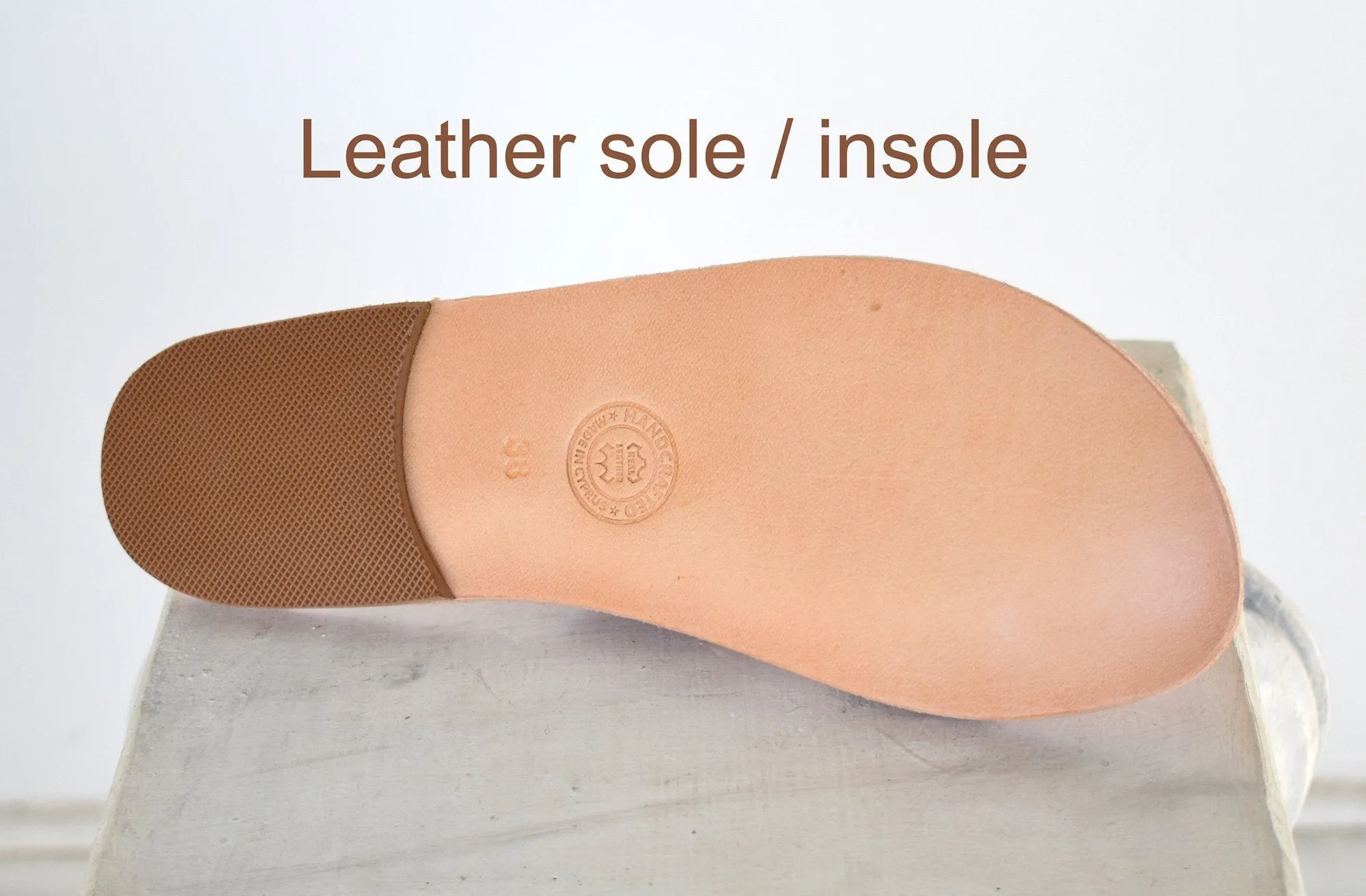 Slides for men, Ancient Greek leather sandals, Men Greek leather sandals.