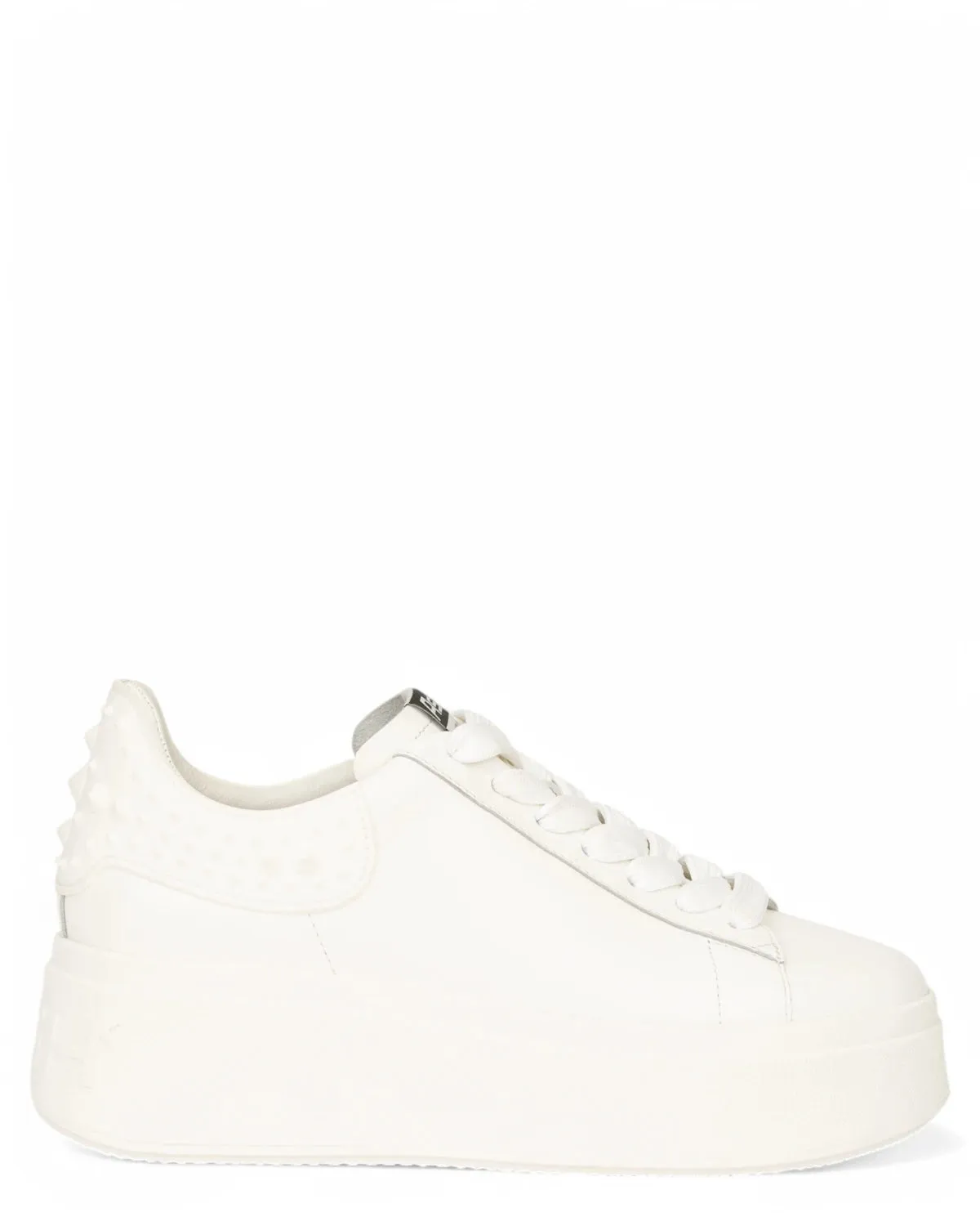 Sneakers MOBY RUBBER in Pelle e Dettagli Sintetici con Suola in Gomma