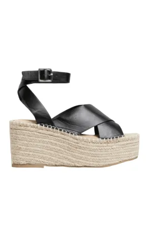 THERAPY SHOES ANOUK PLATFORM - BLACK