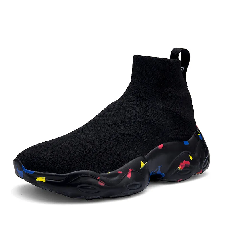 Unisex Flying Knit Sock Sneakers