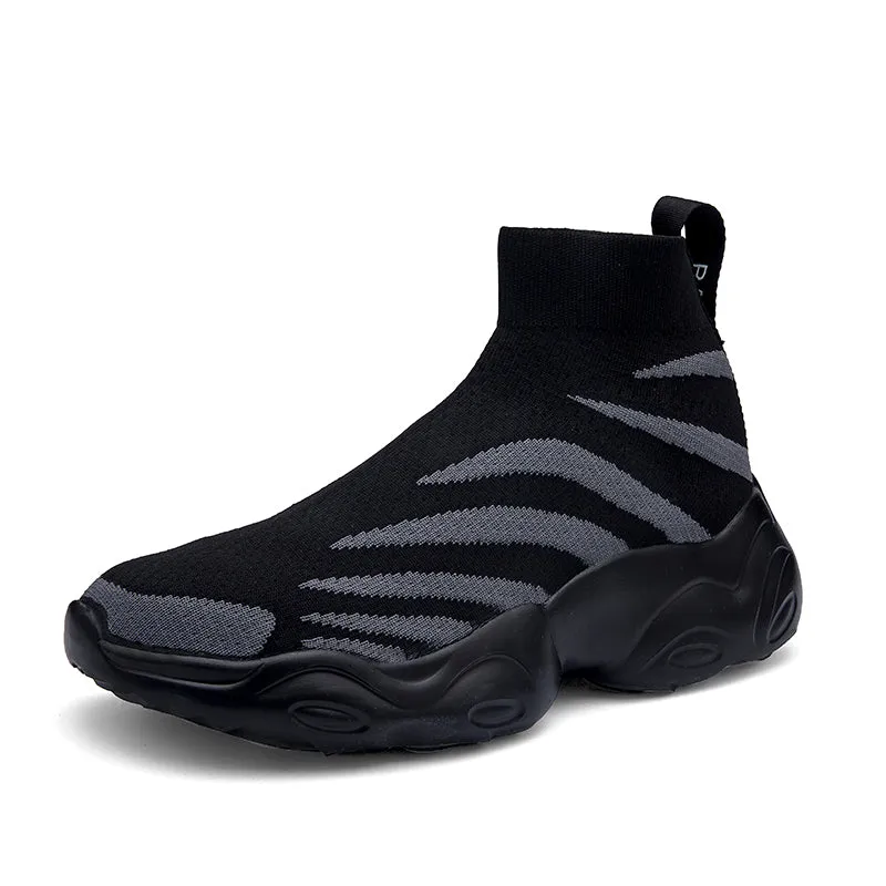 Unisex Flying Knit Sock Sneakers
