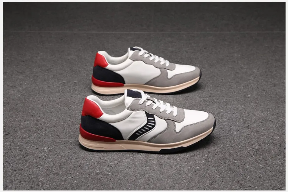 West Louis American Style Leather Athletic Sneakers