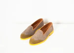 Wingtip Loafer in Yellow - A Stylish and Fashionable Choice