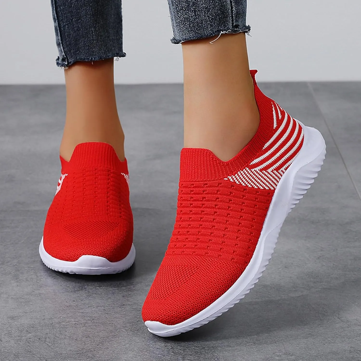 Womans Athletic Shoes Womens Walking Running Shoes Lightweight Breathable Tennis Shoes Non Slip Workout Sneakers