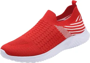 Womans Athletic Shoes Womens Walking Running Shoes Lightweight Breathable Tennis Shoes Non Slip Workout Sneakers