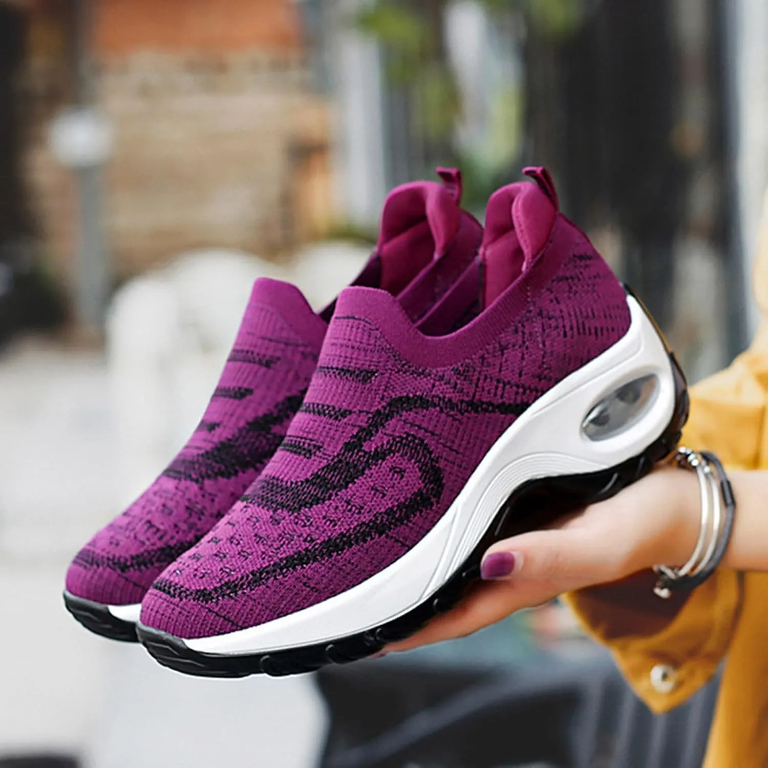 Womens Casual Sneakers Womens New Sneakers Non Slip Gym Workout Shoes Women Shoes Sneakers Women's Athletic Shoes
