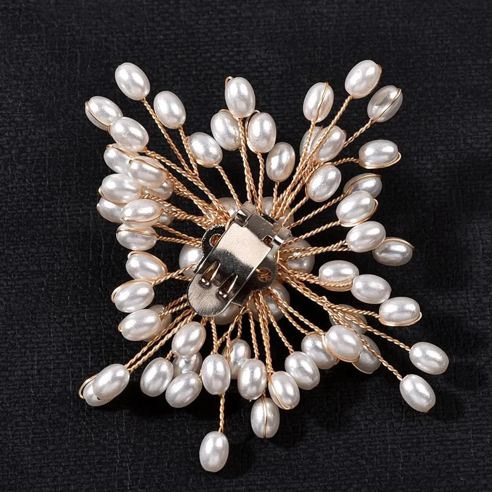 Women's Floral Shoe Buckle Shoe Clips Crystal Rhinestone Shoes Jewelry for Bridal Wedding Party Shoe Decoration