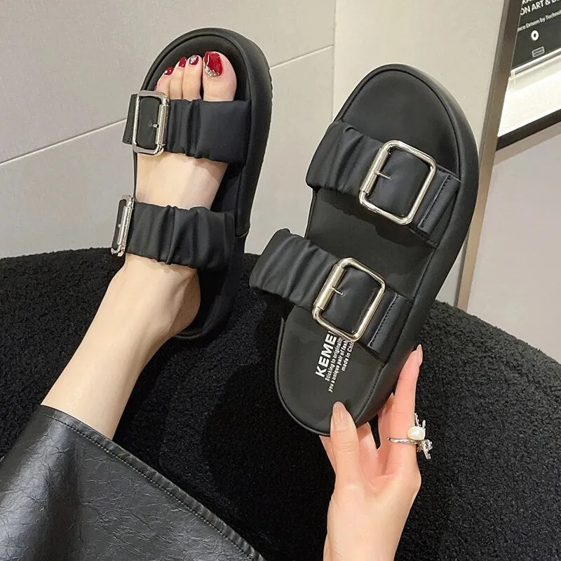 Women's Genuine Leather Upper Cool Summer Sandals