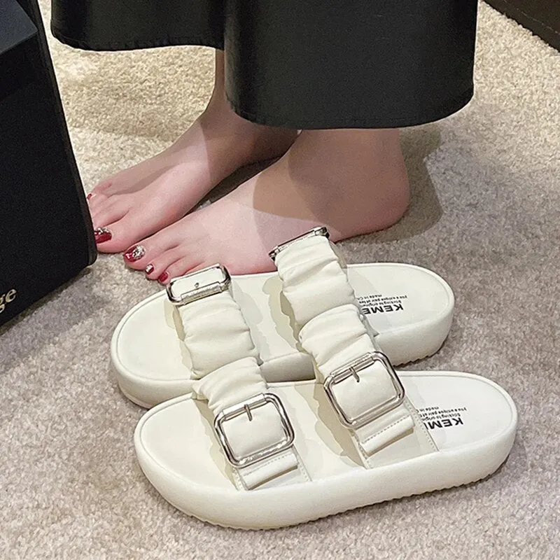 Women's Genuine Leather Upper Cool Summer Sandals