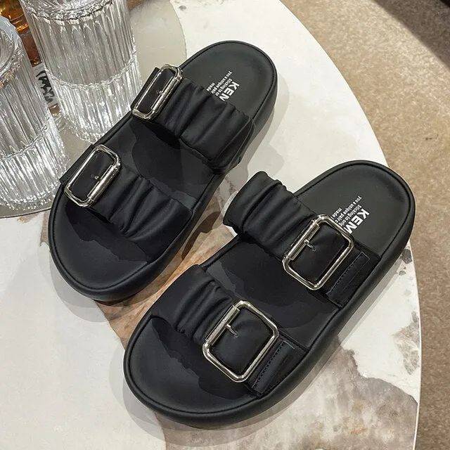 Women's Genuine Leather Upper Cool Summer Sandals