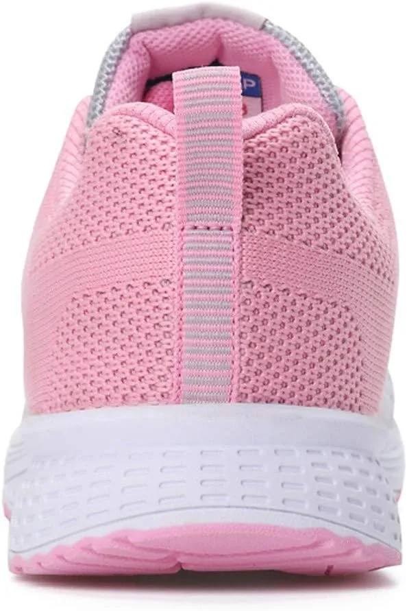 Womens Lace Up Walking Shoes Memory Foam Lightweight Comfort Mens Dress Shoes Sport Shoes Dressy Casual Wedge Sneakers Black Tennis Shoe Trainers Shoe
