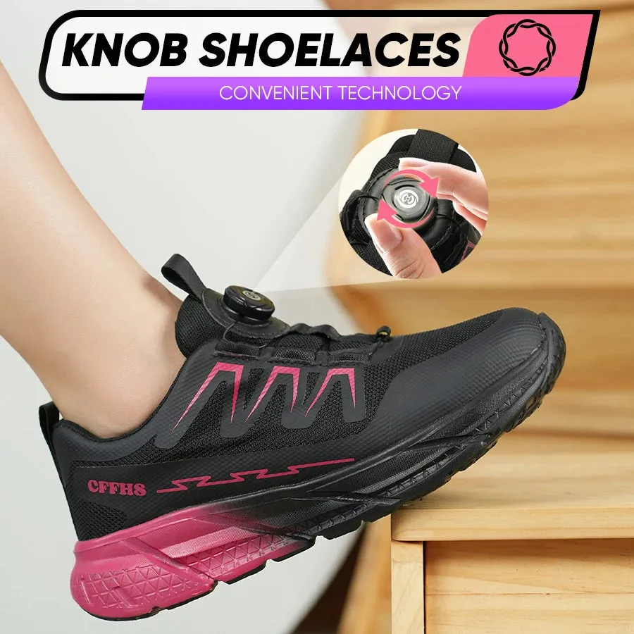 Womens Safety Shoes Steel Toe Sneaker Sport Work Safety Boots