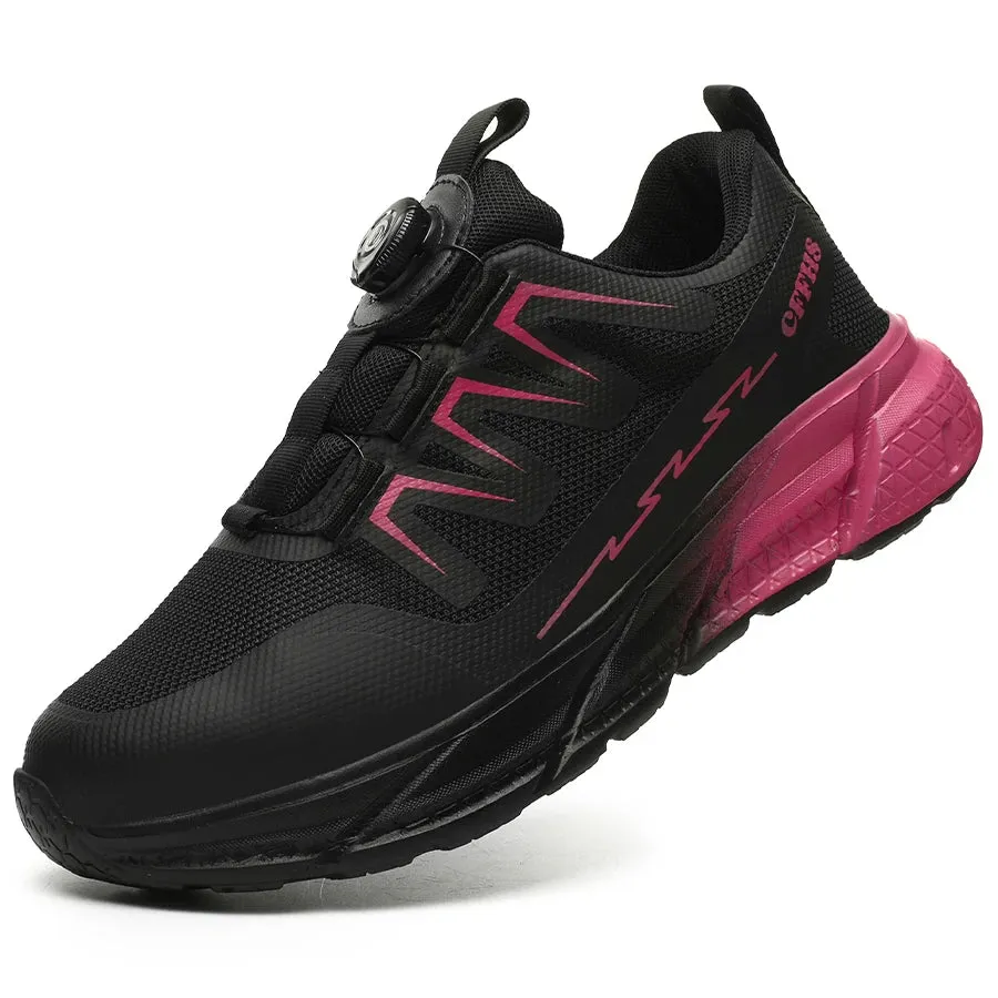 Womens Safety Shoes Steel Toe Sneaker Sport Work Safety Boots