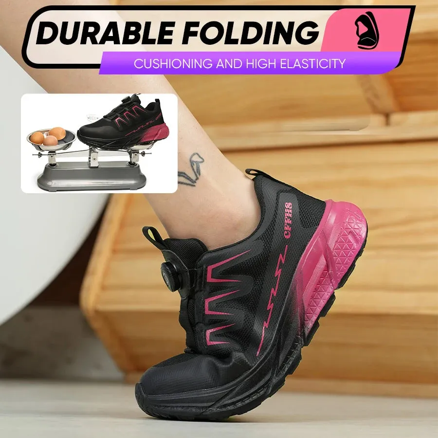Womens Safety Shoes Steel Toe Sneaker Sport Work Safety Boots