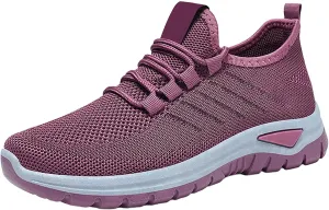 Women's Shoes Sneakers Lightweiht Breathable Mesh Athletic Shoes Summer Casual Fashion Non Slip Walking Workout Shoes