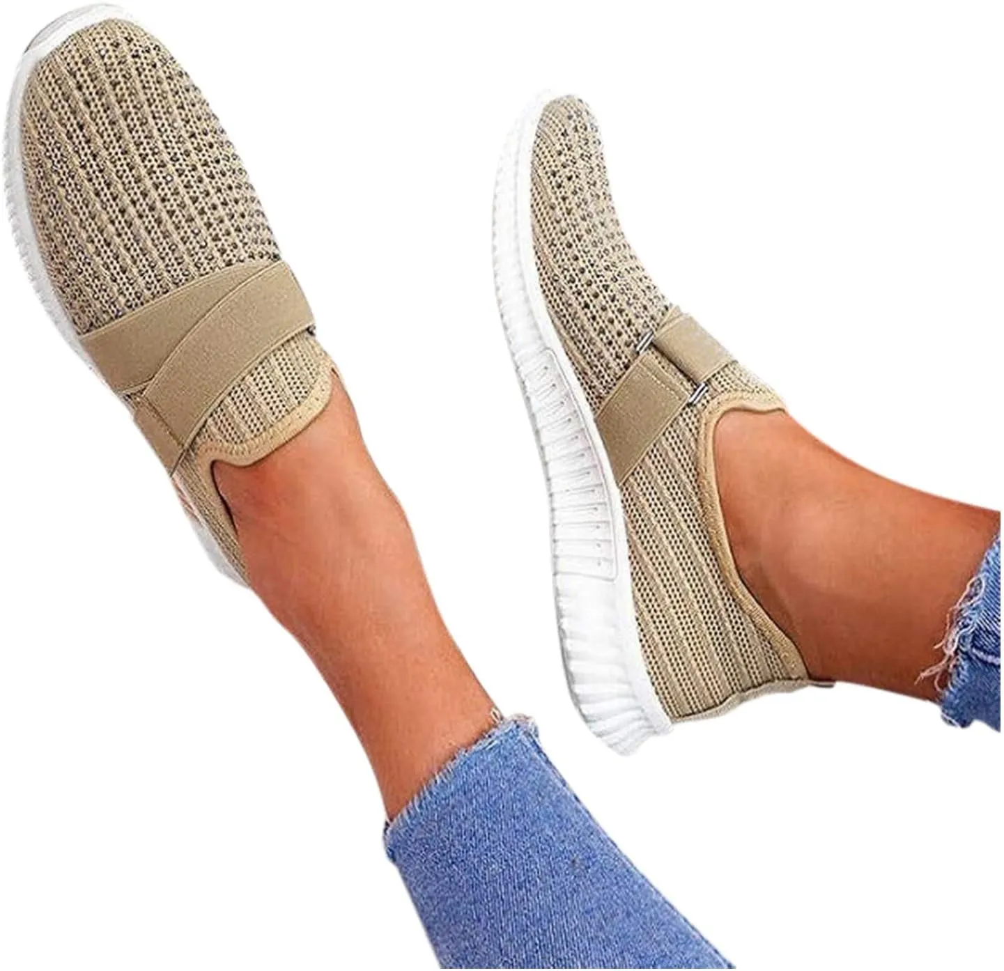 Women's Sneakers Wide Lightweight Work Slip Resistant Breathable Grey Tennis Shoes Women Women Loafers Comfortable Black Sneakers for Women Fashion