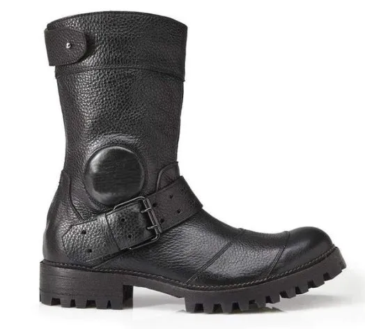 Youthful Charm - Motorcycle Boots by The Nevermore
